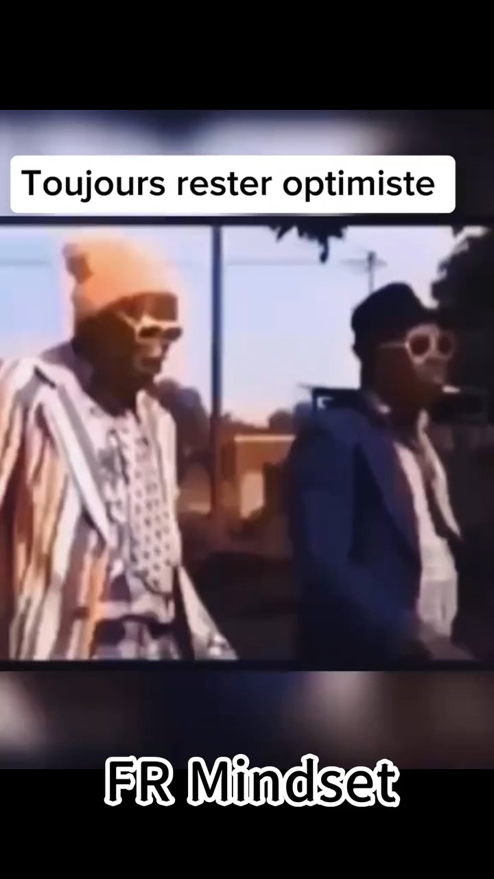 il faut toujours rester OPTIMISTE comme Siriki 😂😂😂